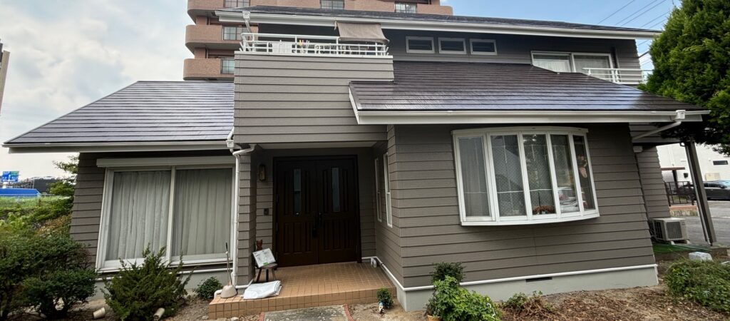 四日市市 F様邸 外壁屋根塗装リフォーム／屋根板金部交換工事