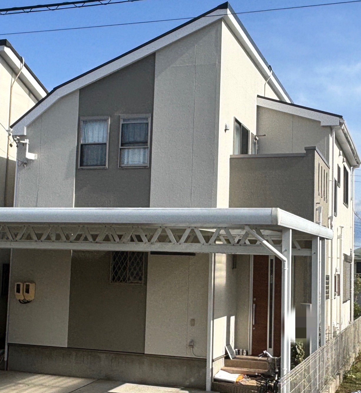 四日市市 K様邸 外壁屋根塗装リフォーム／屋根板金釘押さえ新設補強／コウモリ対策