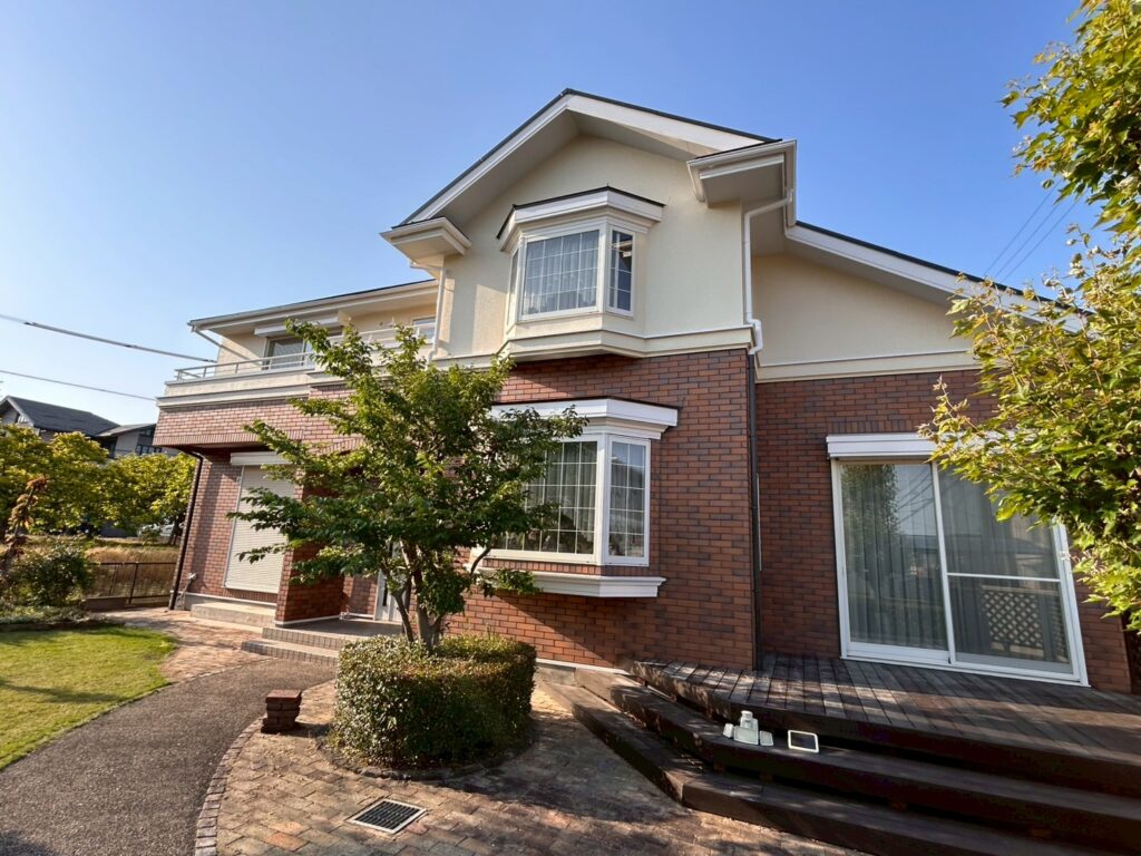 四日市市 M様外壁屋根塗装リフォーム／擁壁塗装、小屋塗装
